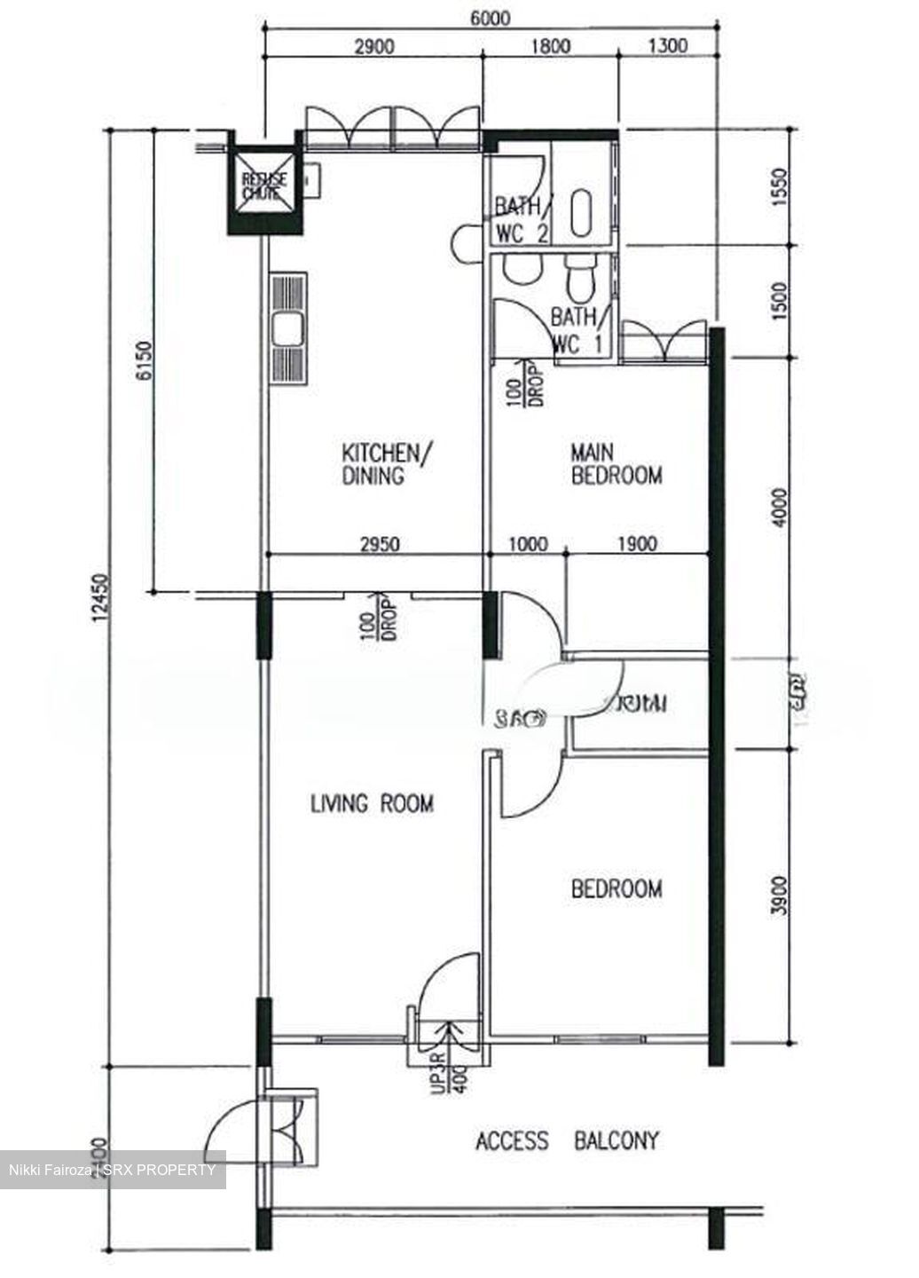 Blk 211 Ang Mo Kio Avenue 3 (Ang Mo Kio), HDB 3 Rooms #503474921